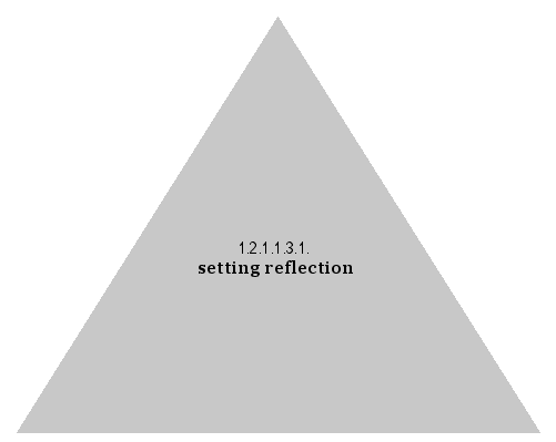 setting reflection