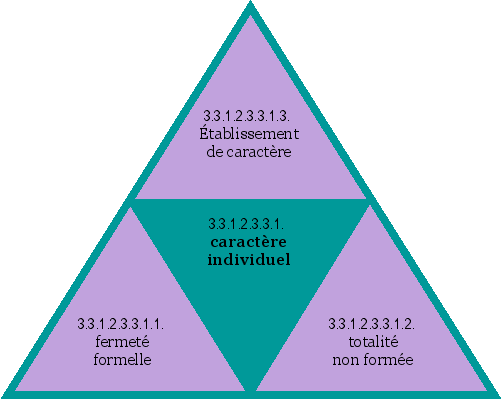 caractère individuel